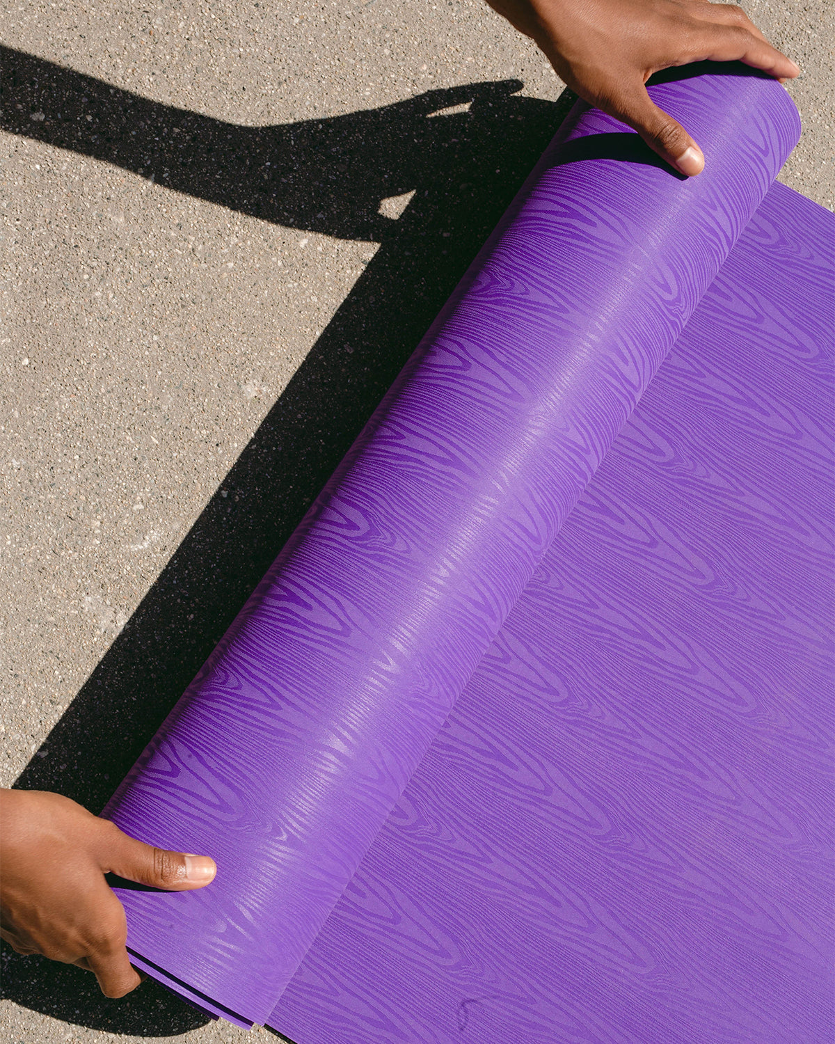 Yulex Natural Yoga Mat - Dusk Purple