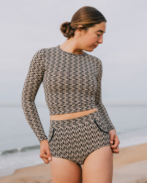 Palomar Crop Top Rashguard - Aries