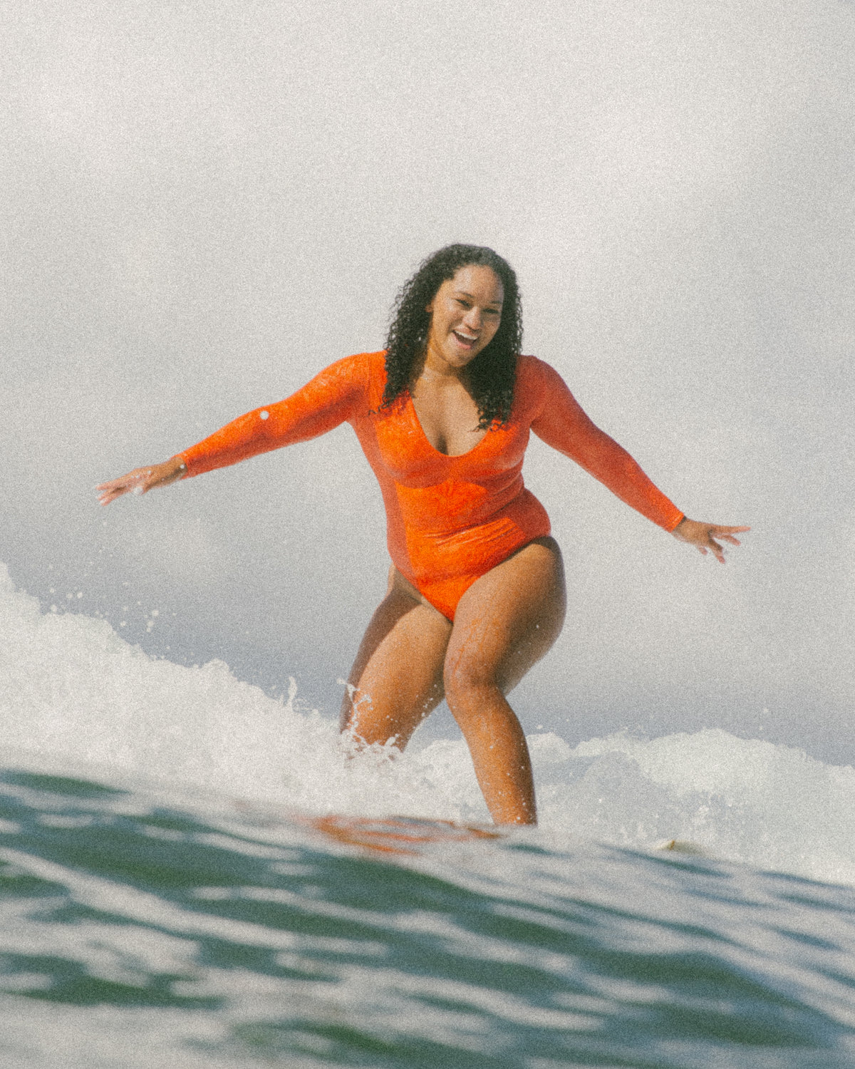 Valentina Surf Suit - Mandarina