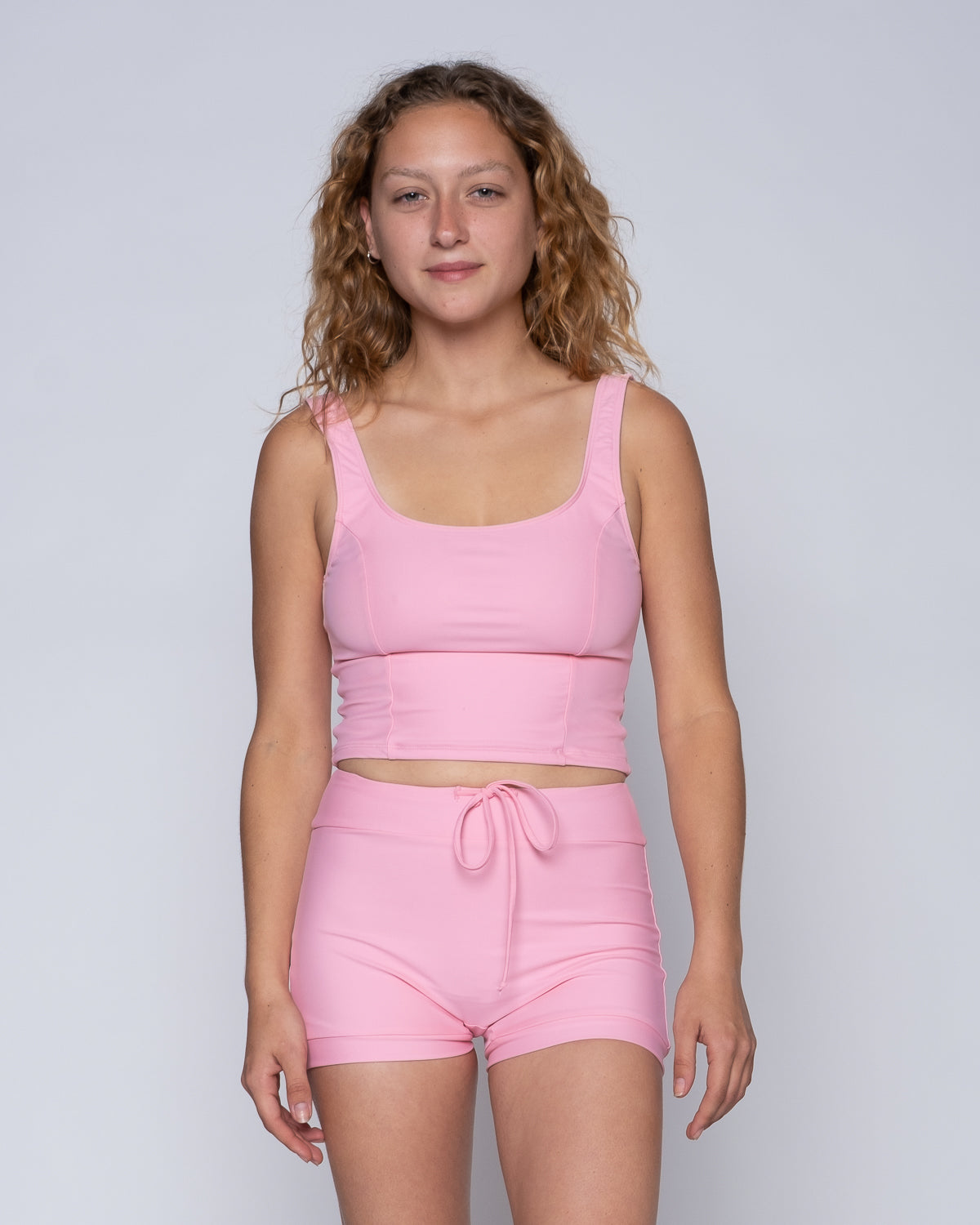 Maisie Swim Tank - Pink